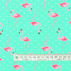 ゆうパケット ピンクフラミンゴ オックス生地