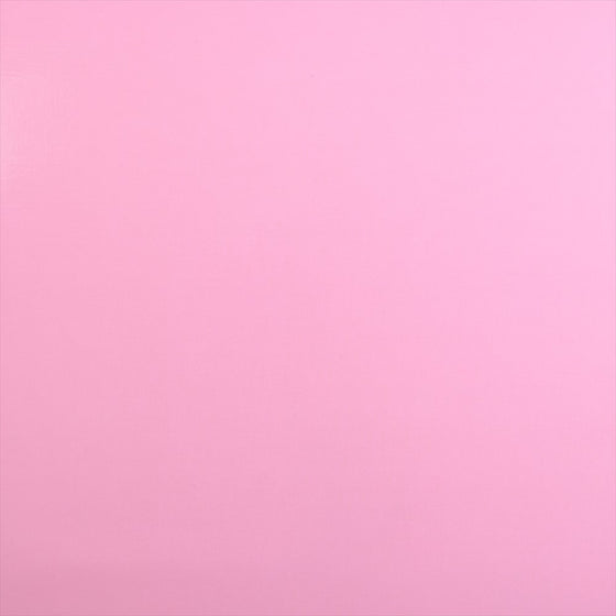 無地オックス・スイートピンク ラミネート(厚み0.2mm)生地